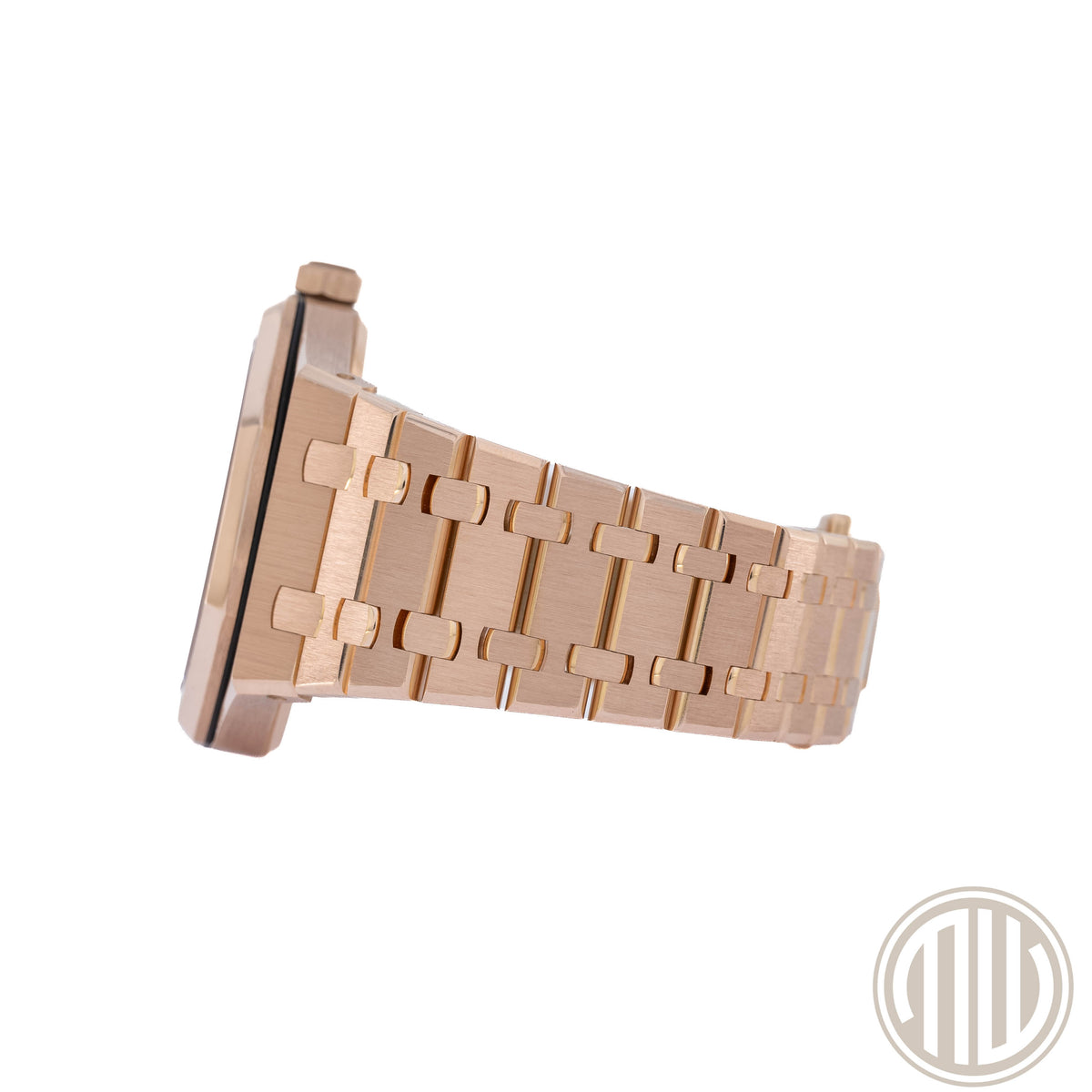 Audemars Piguet Royal Oak Selfwinding Blue Dial | 18kt Roségold | Orig.Invoice | Box & Papers