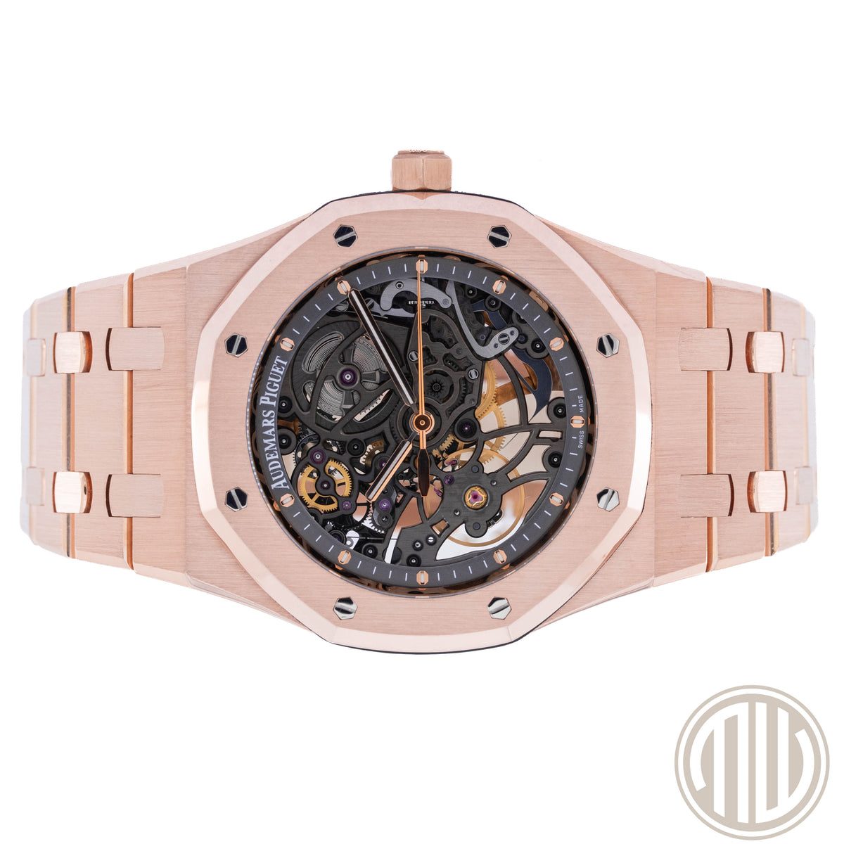 Audemars Piguet Royal Oak Selfwinding Skeleton | 18kt Roségold | 39mm | Box & Papers | 2010