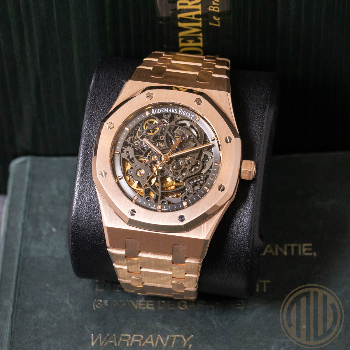Audemars Piguet Royal Oak Selfwinding Skeleton | 18kt Roségold | 39mm | Box & Papers | 2010