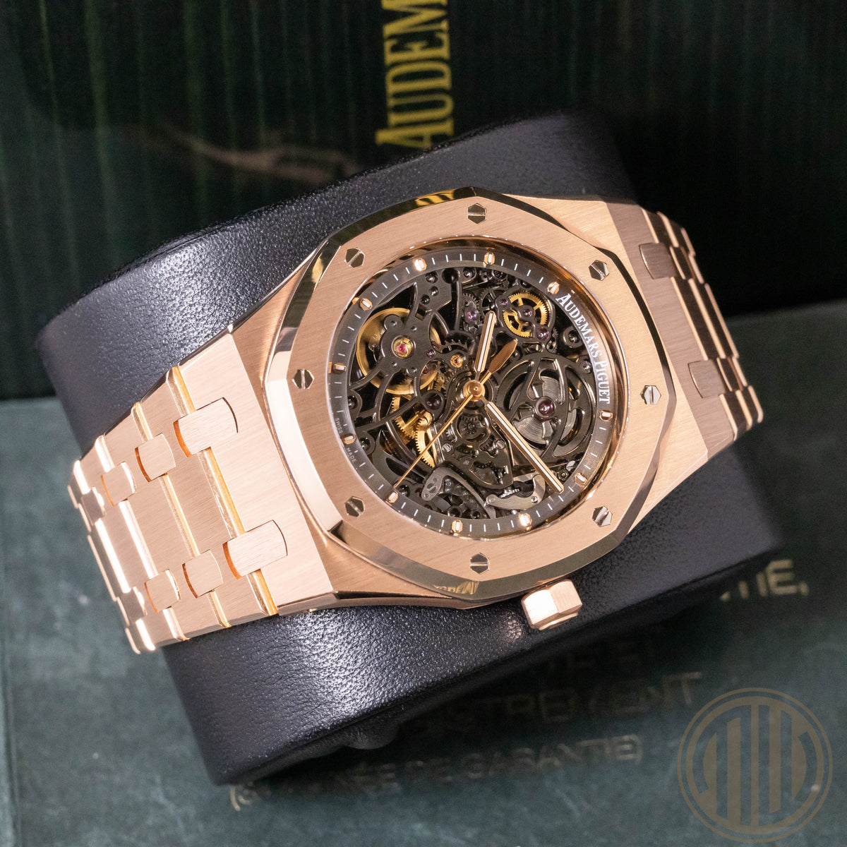 Audemars Piguet Royal Oak Selfwinding Skeleton | 18kt Roségold | 39mm | Box & Papers | 2010