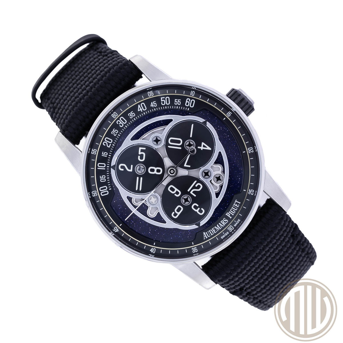 Audemars Piguet Star Wheel Code 11.59 Starwheel Whitegold-Ceramic | Blue Aventurin | Box and Papers | 2025