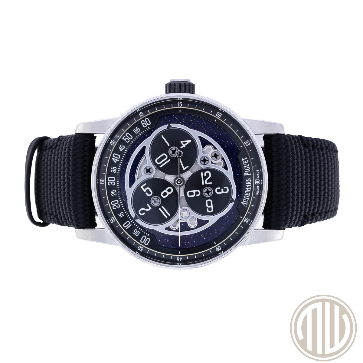 Audemars Piguet Star Wheel Code 11.59 Starwheel Whitegold-Ceramic | Blue Aventurin | Box and Papers | 2025