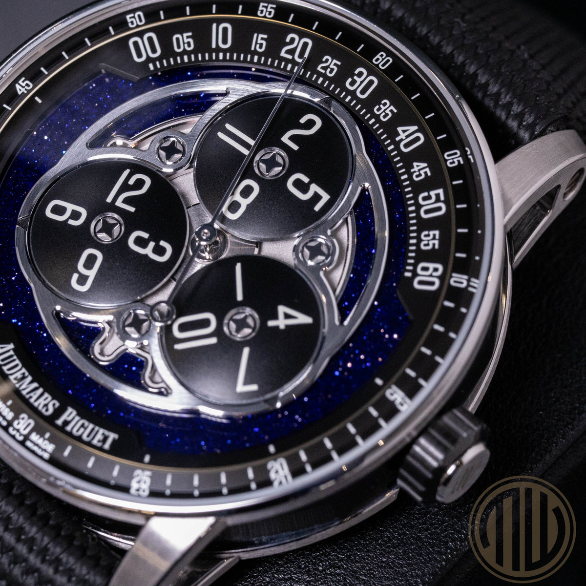 Audemars Piguet Star Wheel Code 11.59 Starwheel Whitegold-Ceramic | Blue Aventurin | Box and Papers | 2025