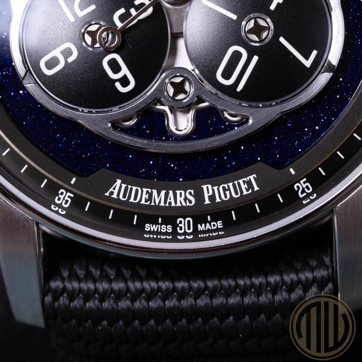 Audemars Piguet Star Wheel Code 11.59 Starwheel Whitegold-Ceramic | Blue Aventurin | Box and Papers | 2025