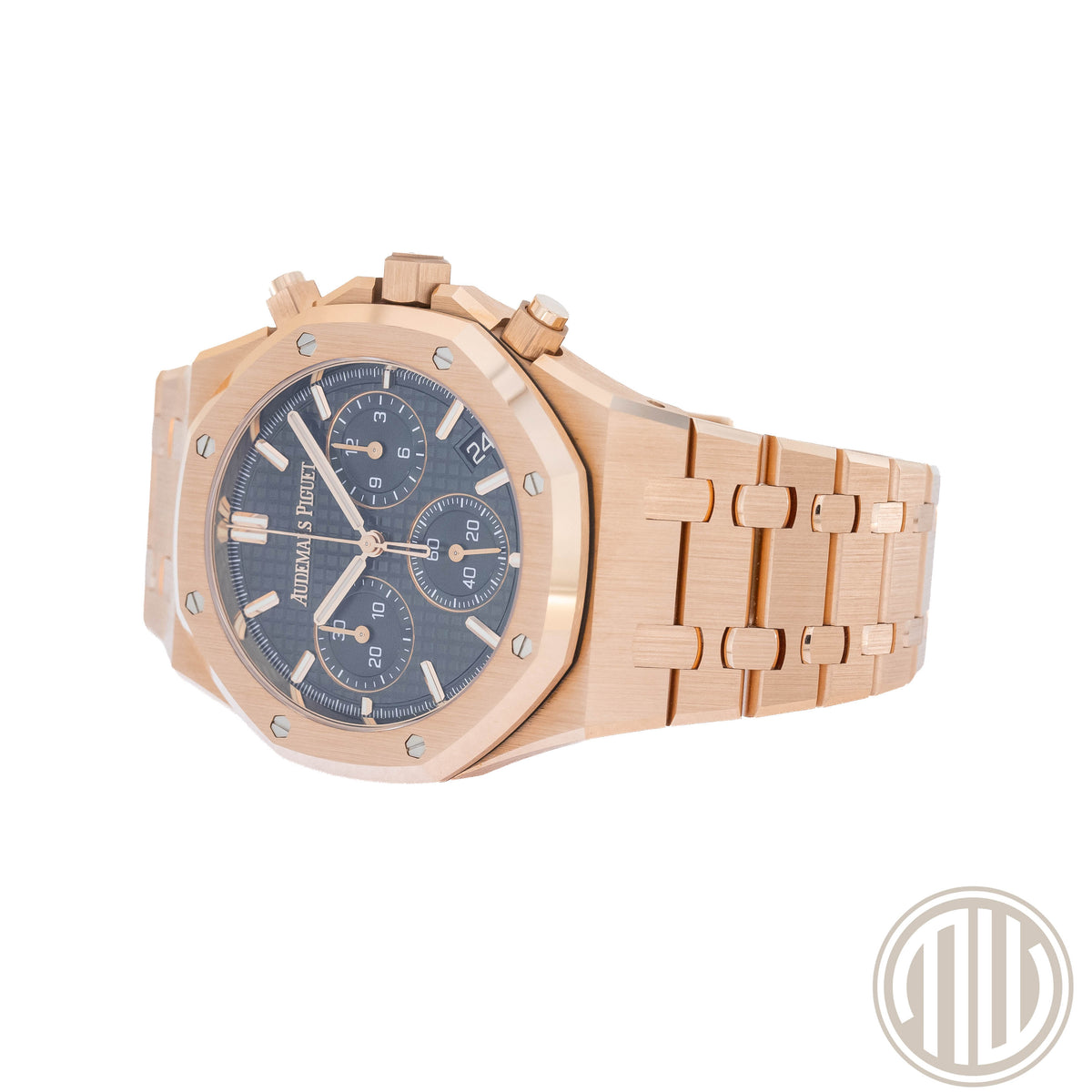 Audemars Piguet Royal Oak Green Dial | 18kt Roségold | Box and Papers | 2023