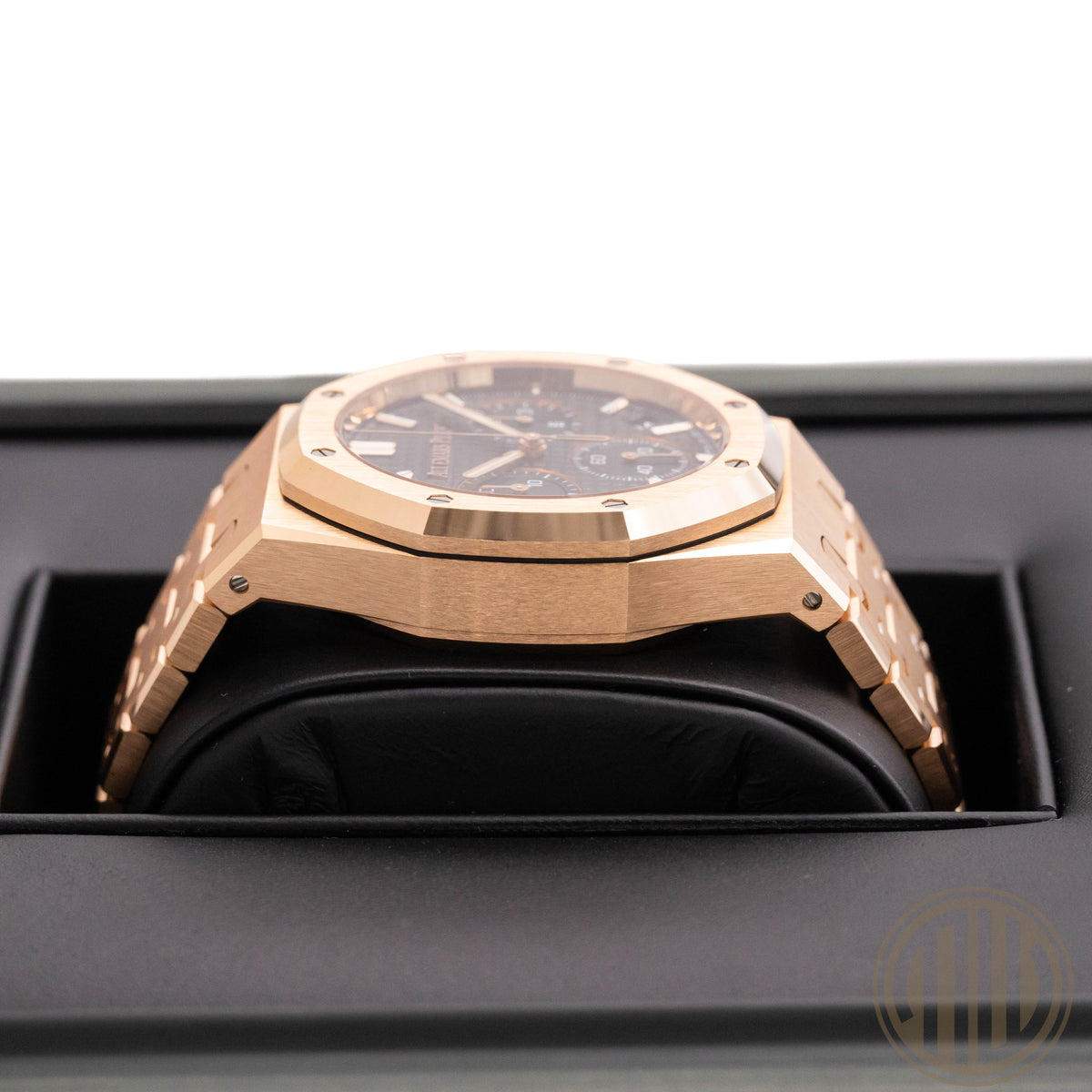 Audemars Piguet Royal Oak Green Dial | 18kt Roségold | Box and Papers | 2023