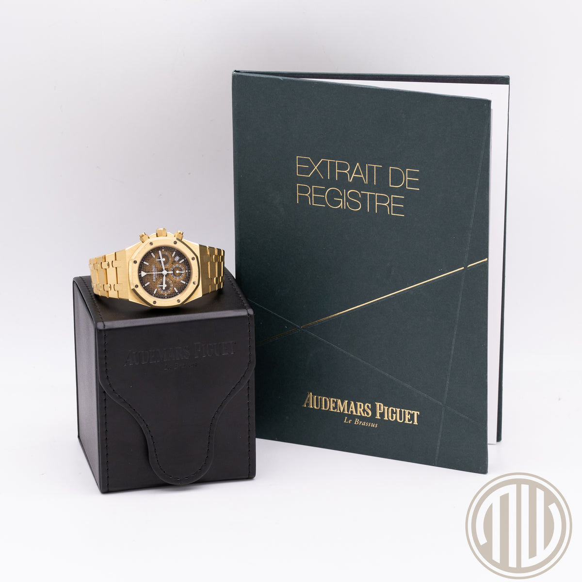 Audemars Piguet Royal Oak Chronograph Tropical Dial | 18kt Yellowgold | AP-Extract | 1999 | 25860BA