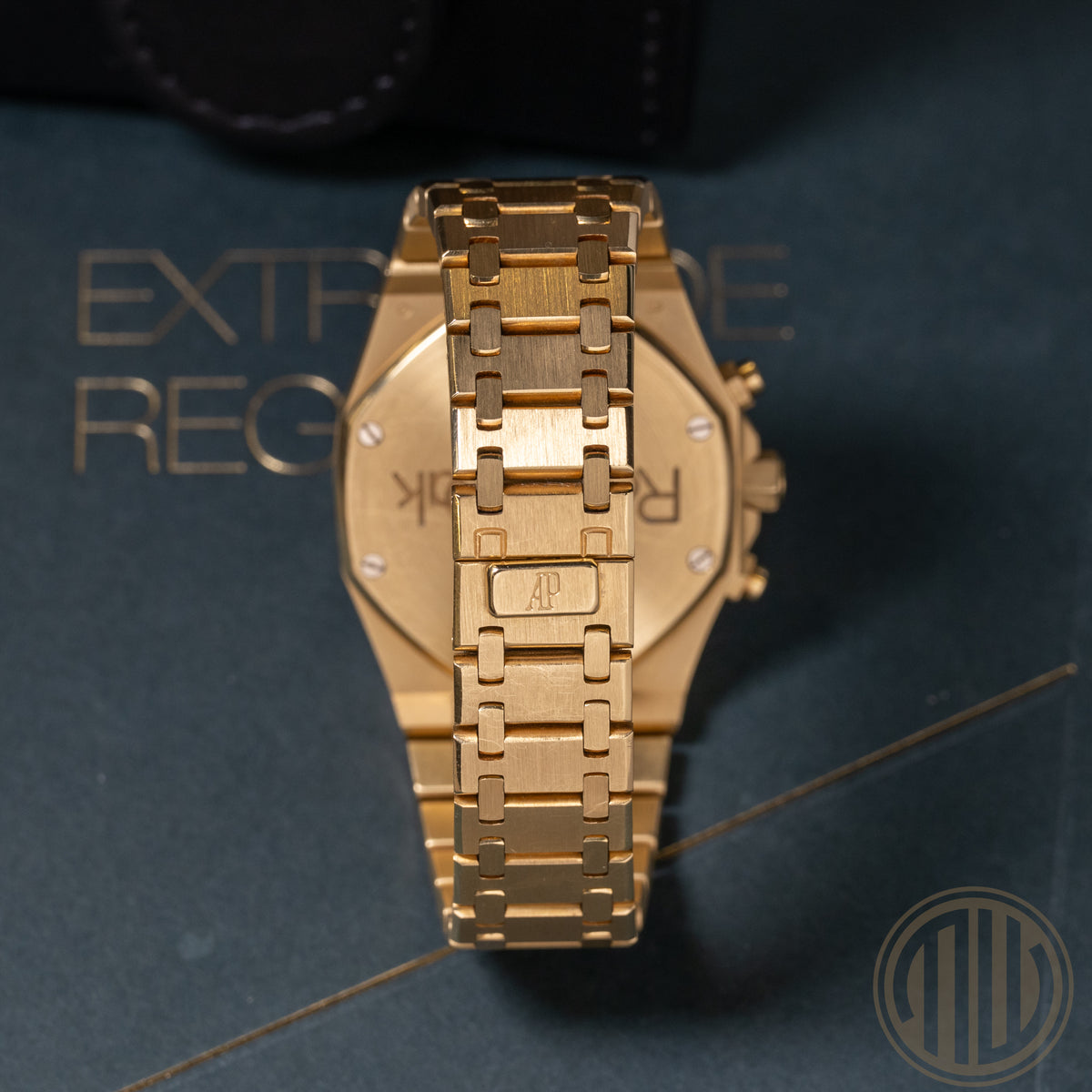 Audemars Piguet Royal Oak Chronograph Tropical Dial | 18kt Yellowgold | AP-Extract | 1999 | 25860BA