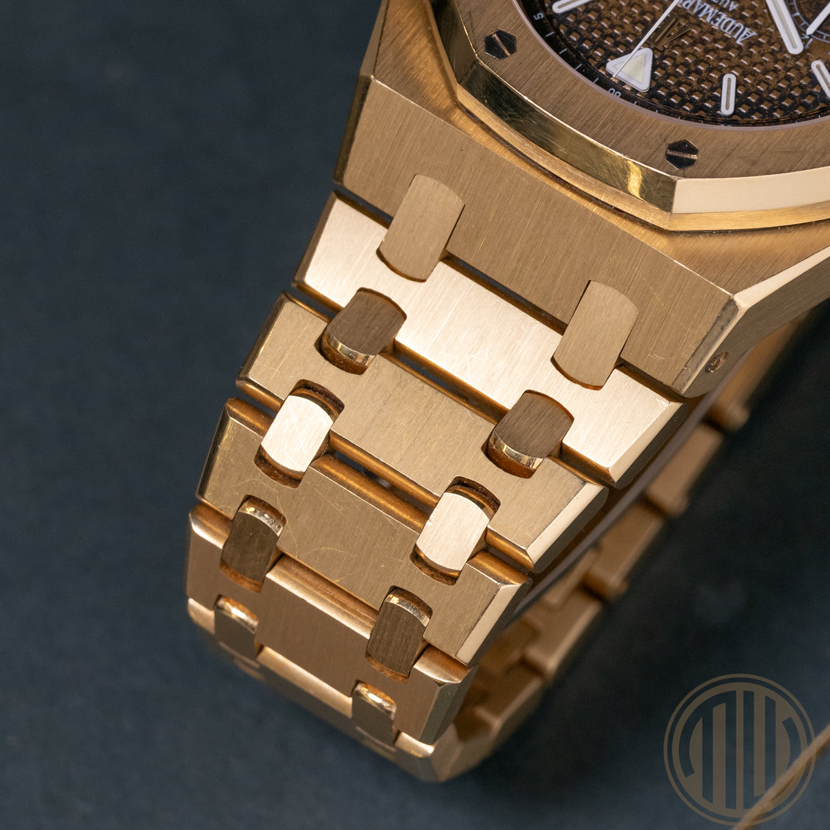 Audemars Piguet Royal Oak Chronograph Tropical Dial | 18kt Yellowgold | AP-Extract | 1999 | 25860BA