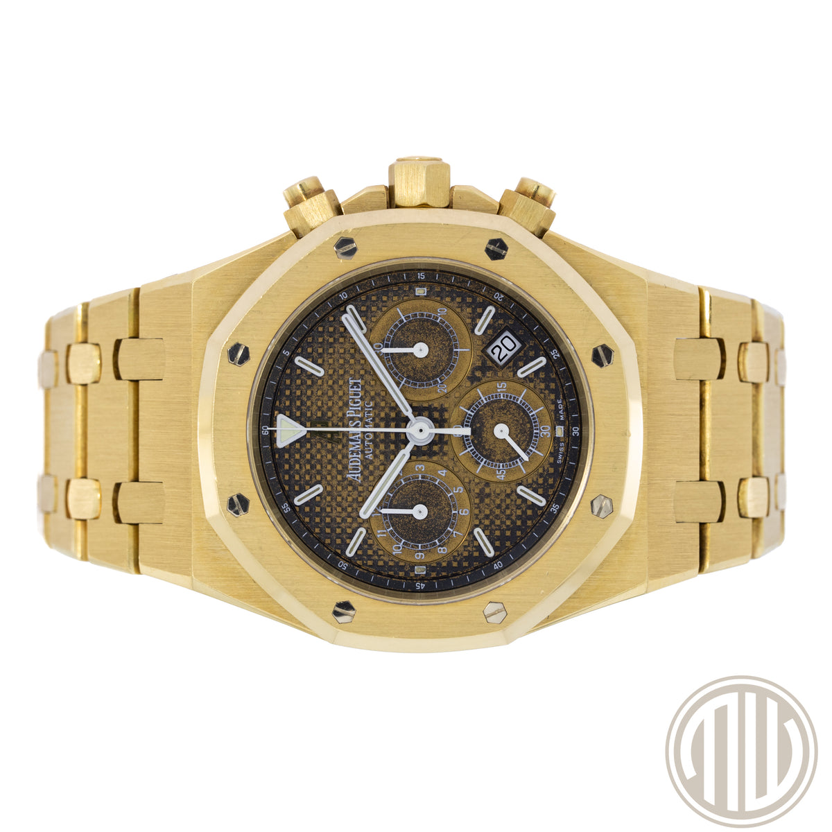 Audemars Piguet Royal Oak Chronograph Tropical Dial | 18kt Yellowgold | AP-Extract | 1999 | 25860BA