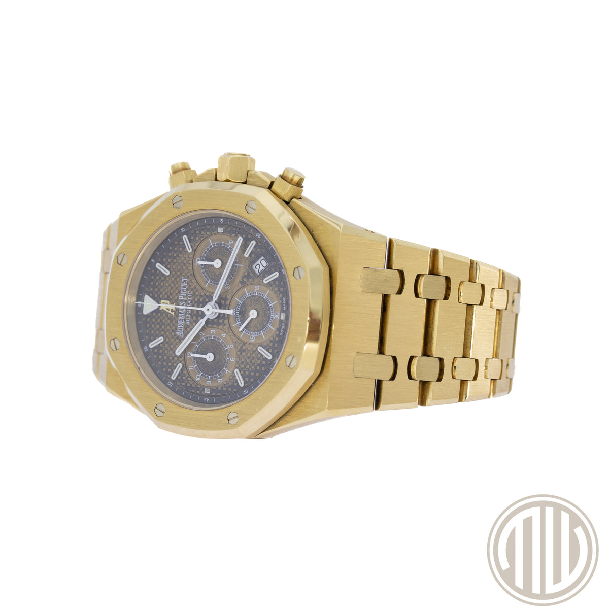 Audemars Piguet Royal Oak Chronograph Tropical Dial | 18kt Yellowgold | AP-Extract | 1999 | 25860BA