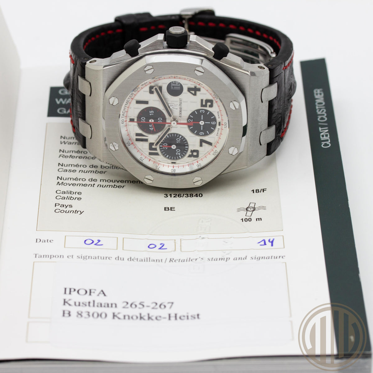 Audemars Piguet Royal Oak Offshore | panda | Nuevo Servicio AP 2022 | Caja y papeles | 2617ST