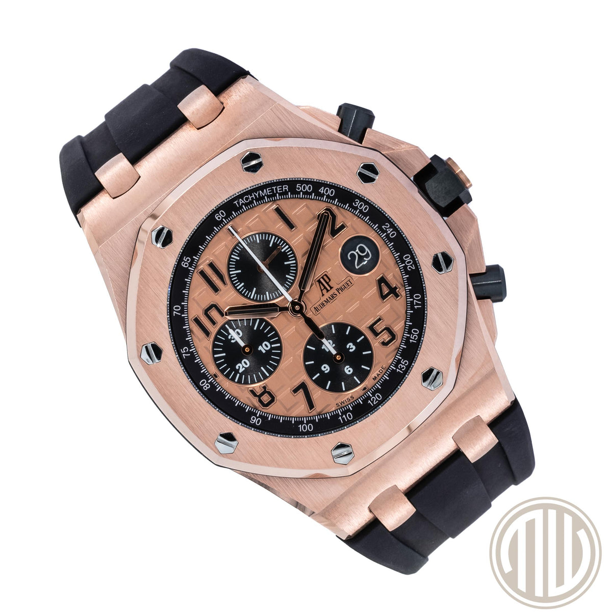 Audemars Piguet Royal Oak Offshore Chronograph 18Karat Roségold | Rubber Strap | Box and Papers | 2017