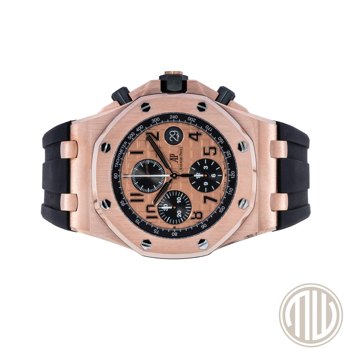 Audemars Piguet Royal Oak Offshore Chronograph 18Karat Roségold | Rubber Strap | Box and Papers | 2017