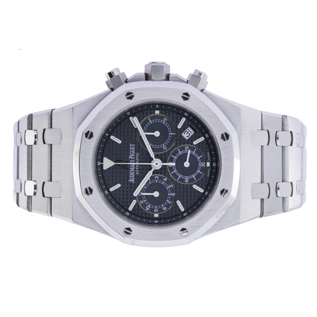 Audemars Piguet Royal Oak Chronograph Dark Blue Dial | Kasparov | Box and Papers | 2000