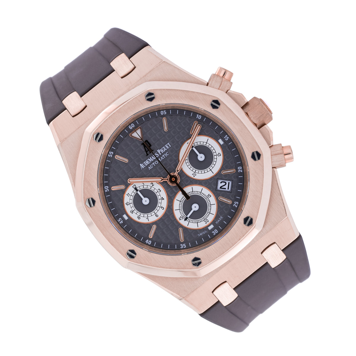 Audemars Piguet Royal Oak Chronograph Grey Dial | 18Karat Roségold | Box and Papers | 2011