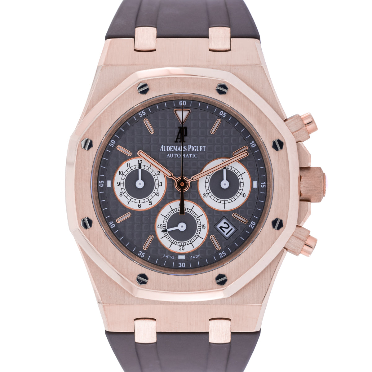 Audemars Piguet Royal Oak Chronograph Grey Dial | 18Karat Roségold | Box and Papers | 2011