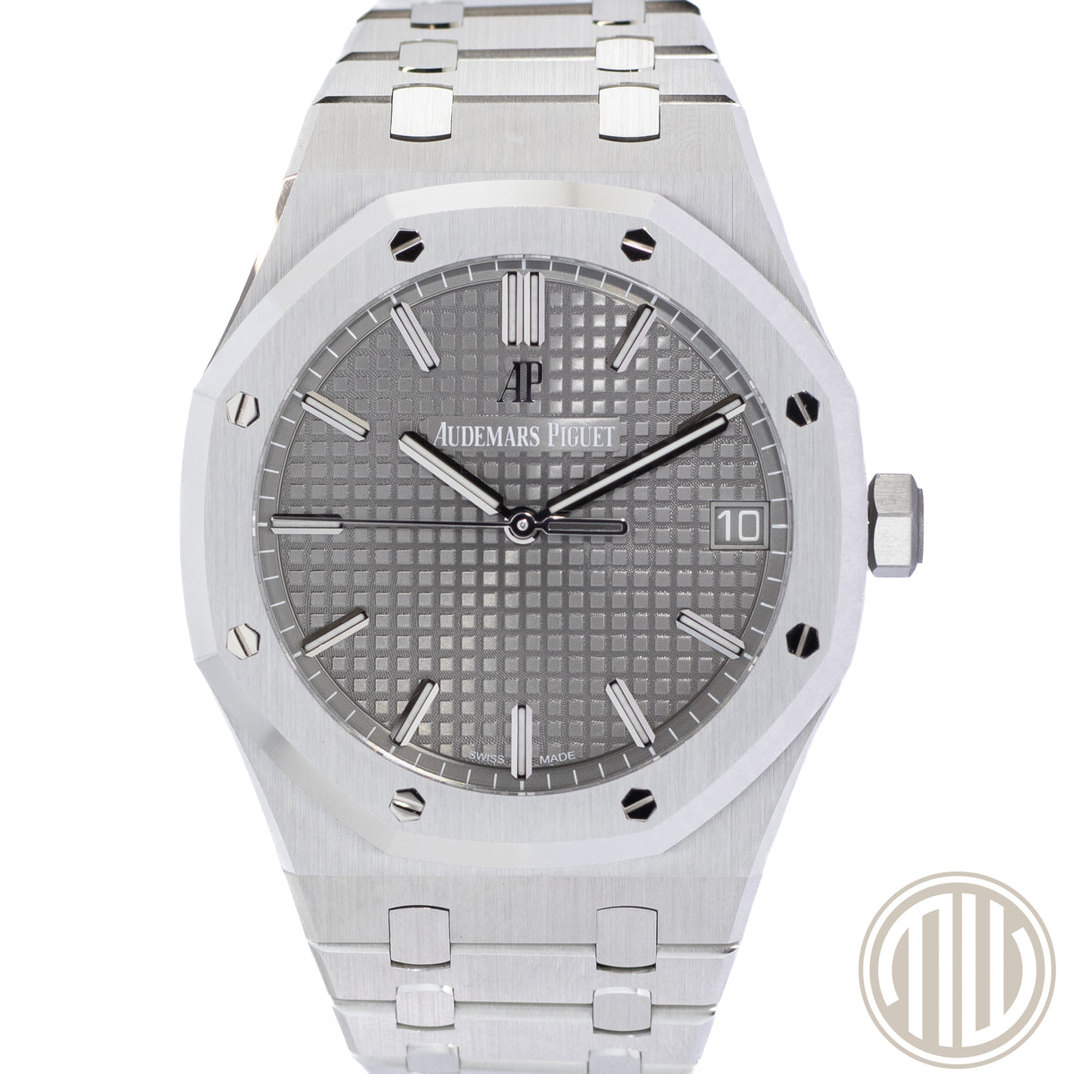 Audemars Piguet Royal Oak | Grey Tapisserie Dial | Box and Papers | 2022 | 15500