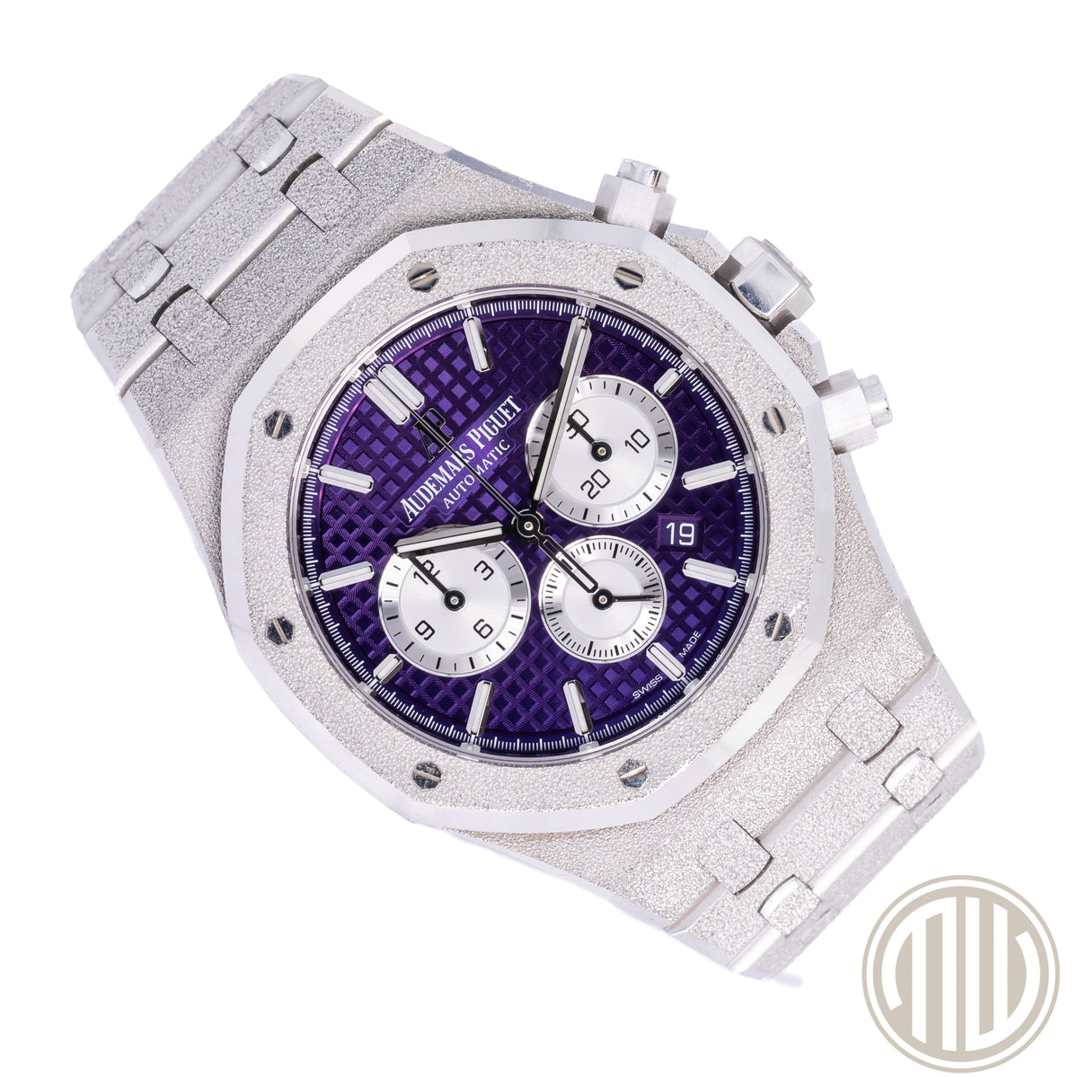 Audemars Piguet Royal Oak Chronograph Frosted | Purple Dial | Limited Piece | Box and Papers | 2019