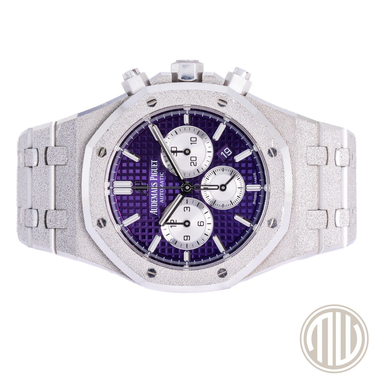 Audemars Piguet Royal Oak Chronograph Frosted | Purple Dial | Limited Piece | Box and Papers | 2019