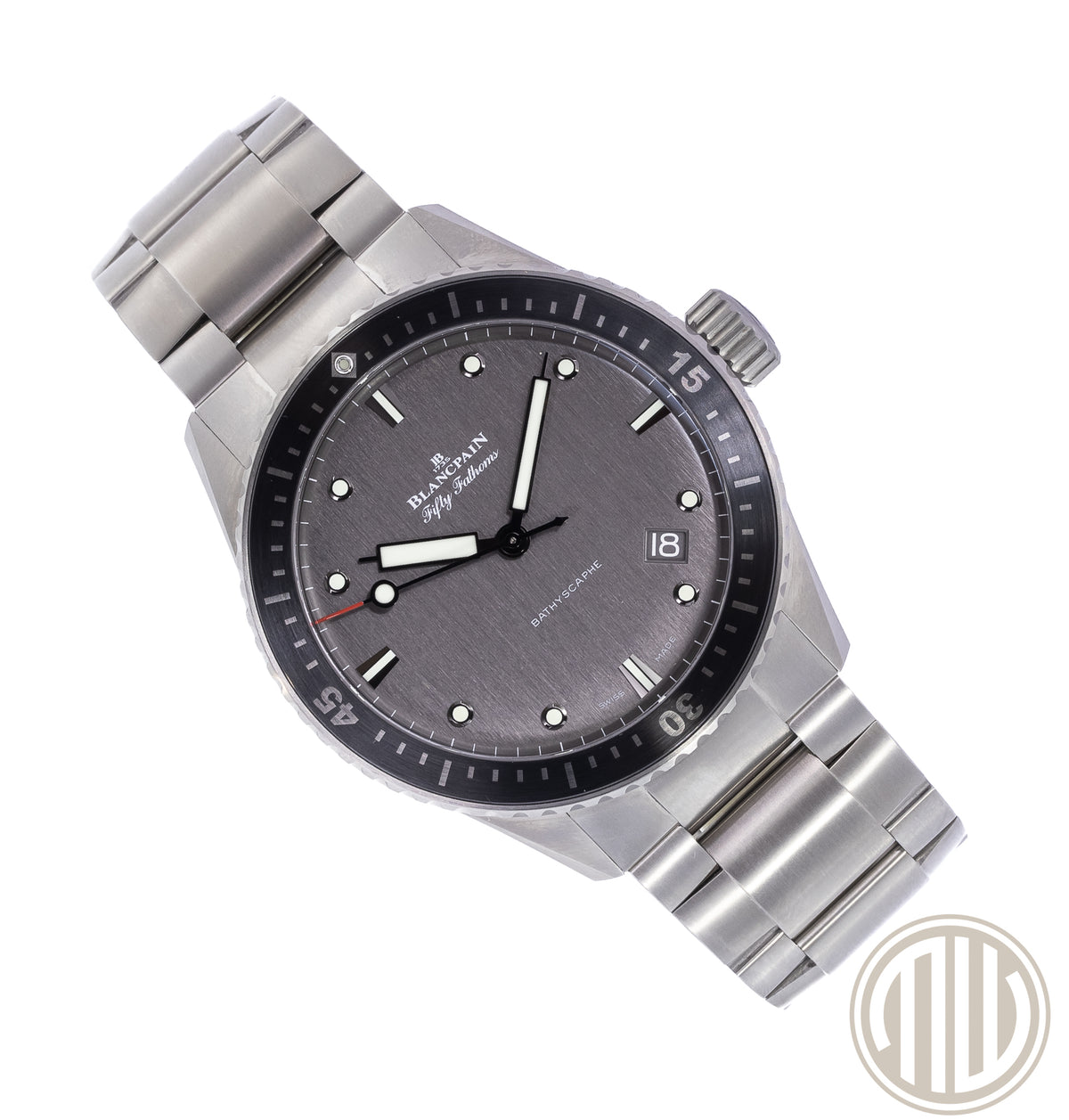 Blancpain Fifty Fathoms Bathyscaphe Titanium | New | Fullset | 2025