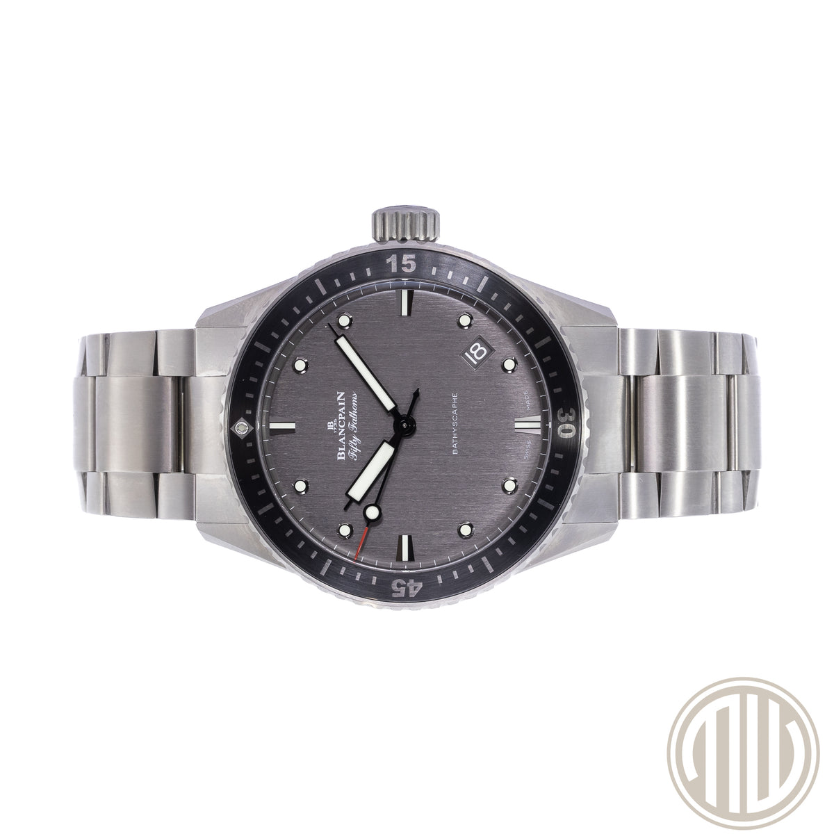 Blancpain Fifty Fathoms Bathyscaphe Titanium | New | Fullset | 2025