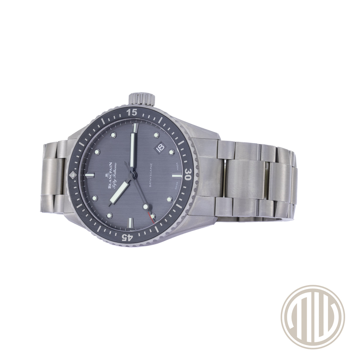 Blancpain Fifty Fathoms Bathyscaphe Titanium | New | Fullset | 2025