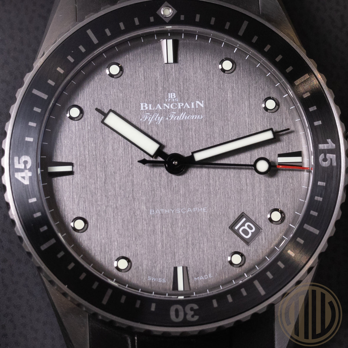 Blancpain Fifty Fathoms Bathyscaphe Titanium | New | Fullset | 2025