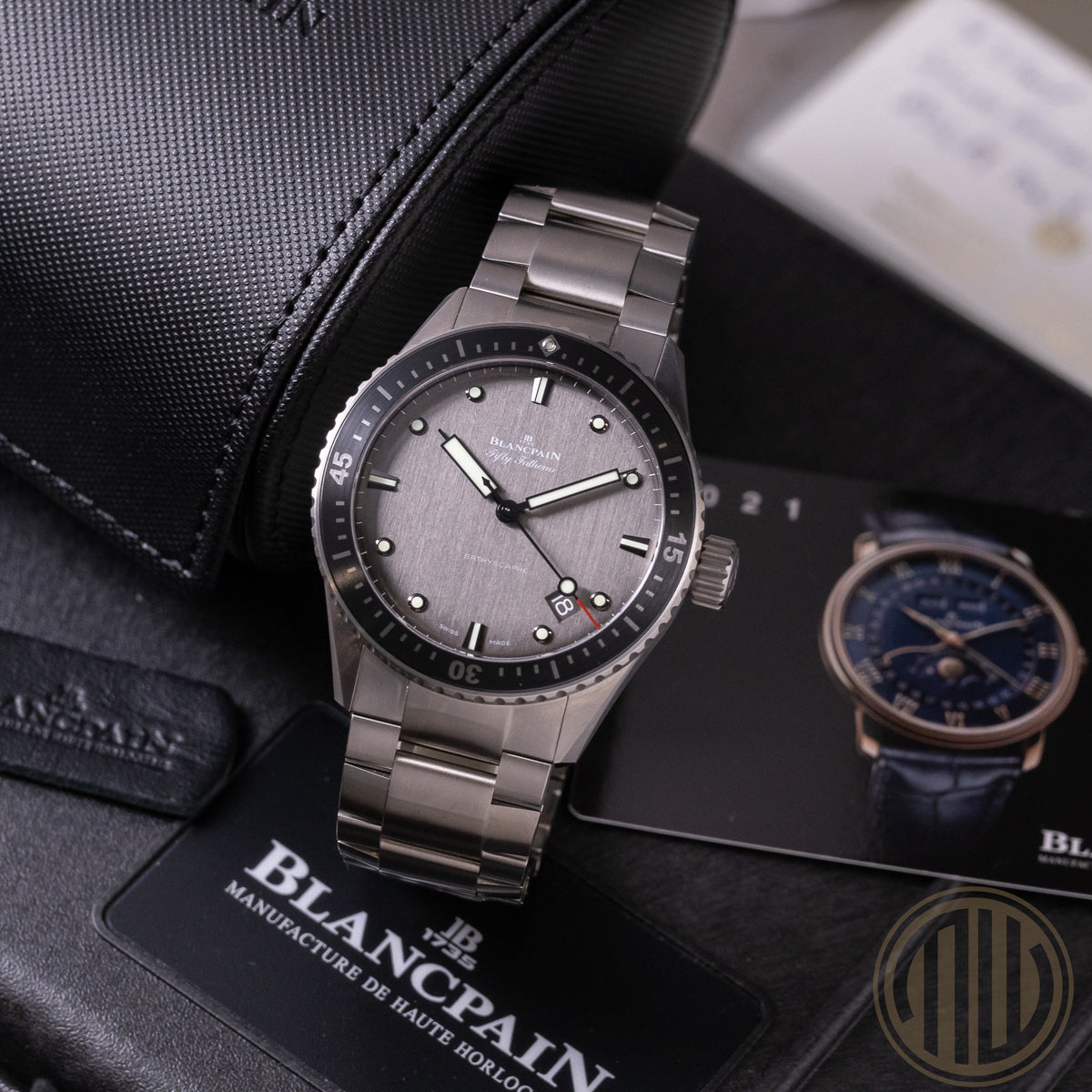 Blancpain Fifty Fathoms Bathyscaphe Titanium | New | Fullset | 2025
