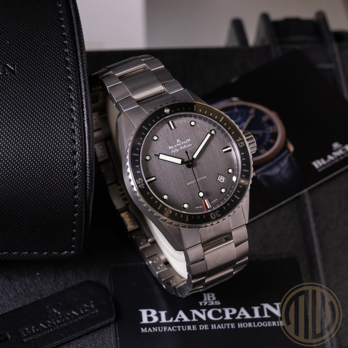Blancpain Fifty Fathoms Bathyscaphe Titanium | New | Fullset | 2025