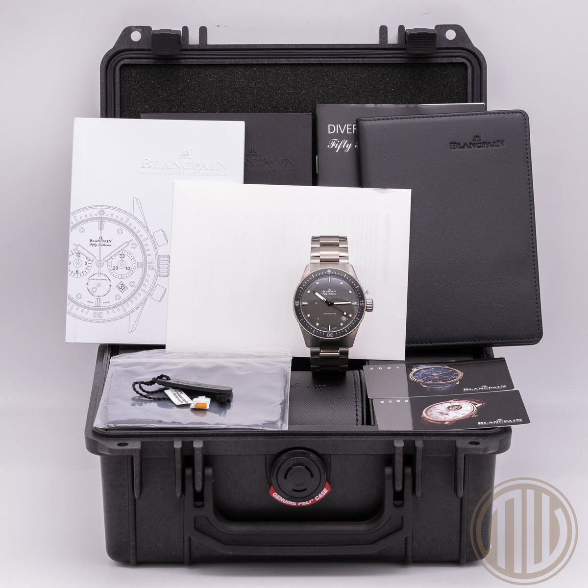 Blancpain Fifty Fathoms Bathyscaphe Titanium | New | Fullset | 2025