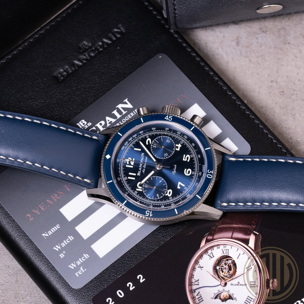 Blancpain Air Command Flyback Chronograph | Titanium | New | Fullset | 2025