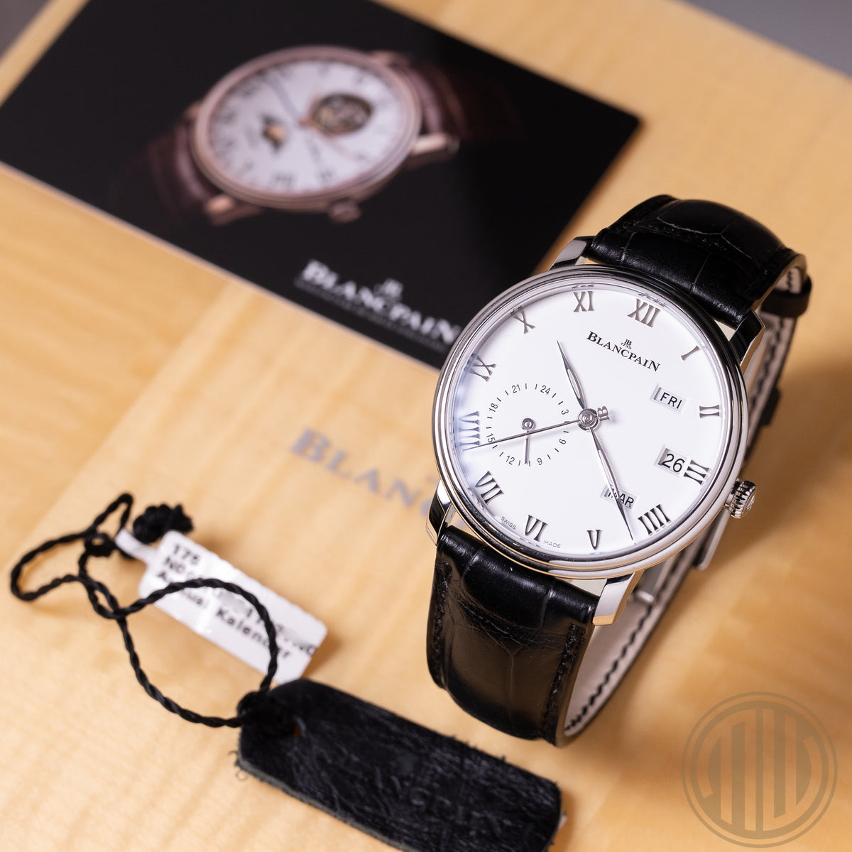 Blancpain Villeret Quantième Annuel Gmt Stainless-Steel | New | Unworn | Fullset | 2025