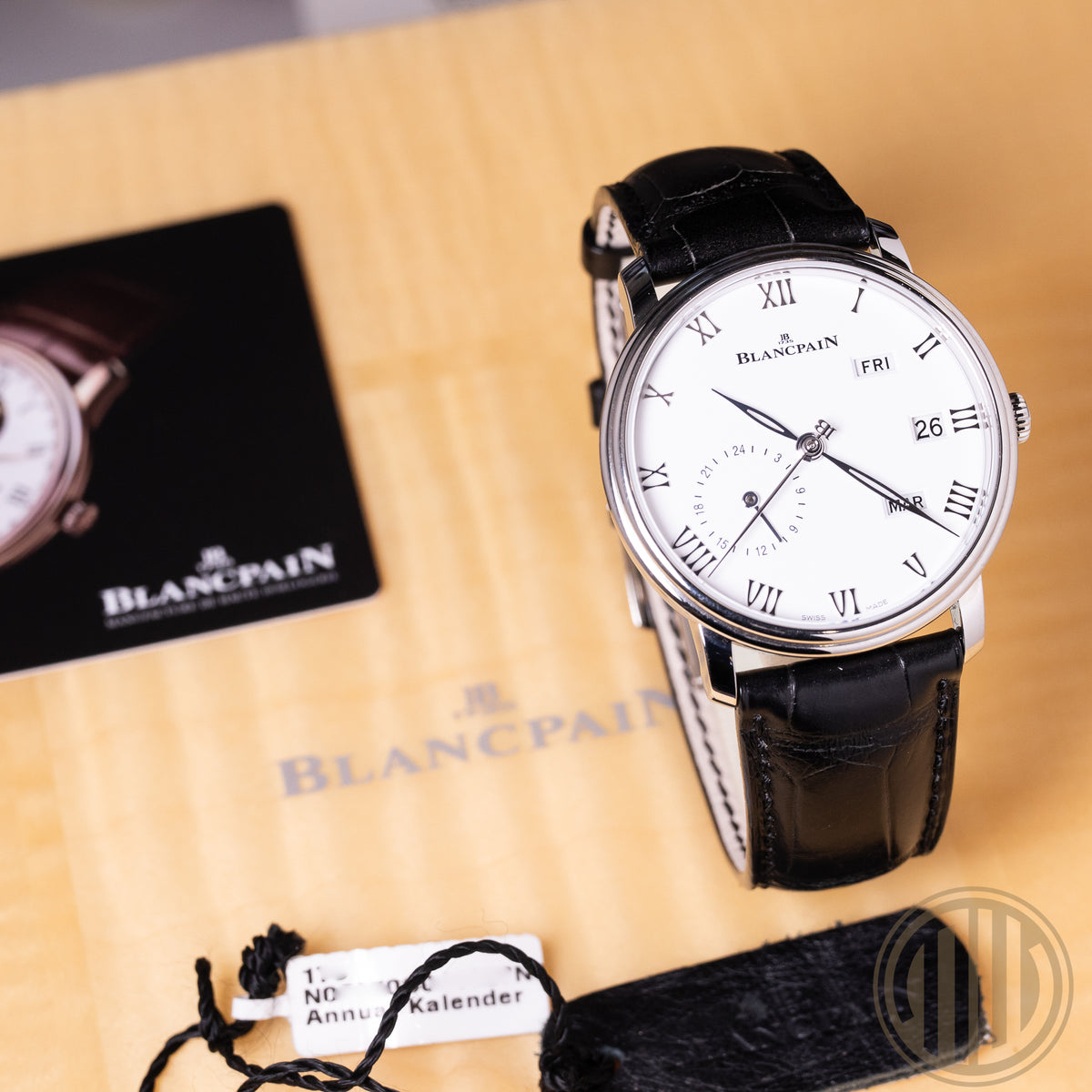 Blancpain Villeret Quantième Annuel Gmt Stainless-Steel | New | Unworn | Fullset | 2025