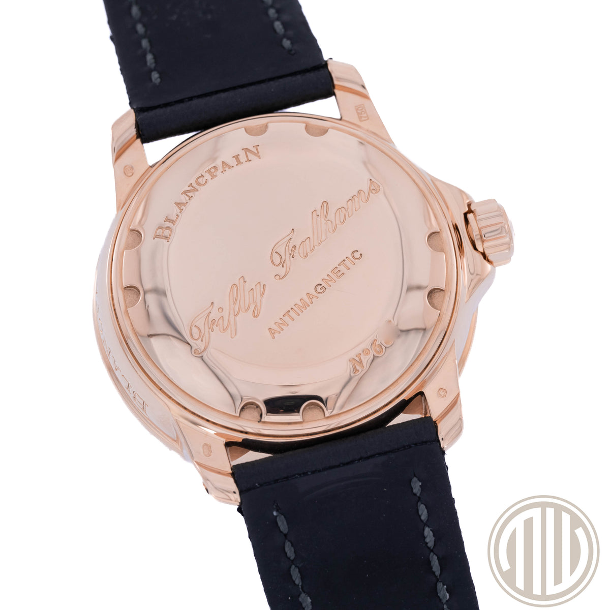Blancpain Fifty Fathoms Black Dial | 18kt Roségold | Box and Papers | 2011