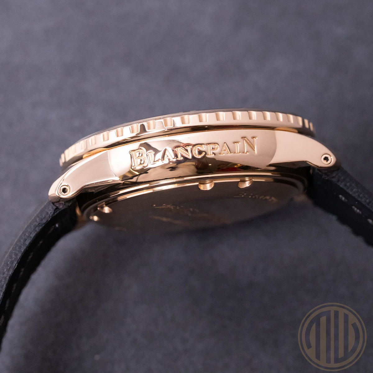 Blancpain Fifty Fathoms Black Dial | 18kt Roségold | Box and Papers | 2011