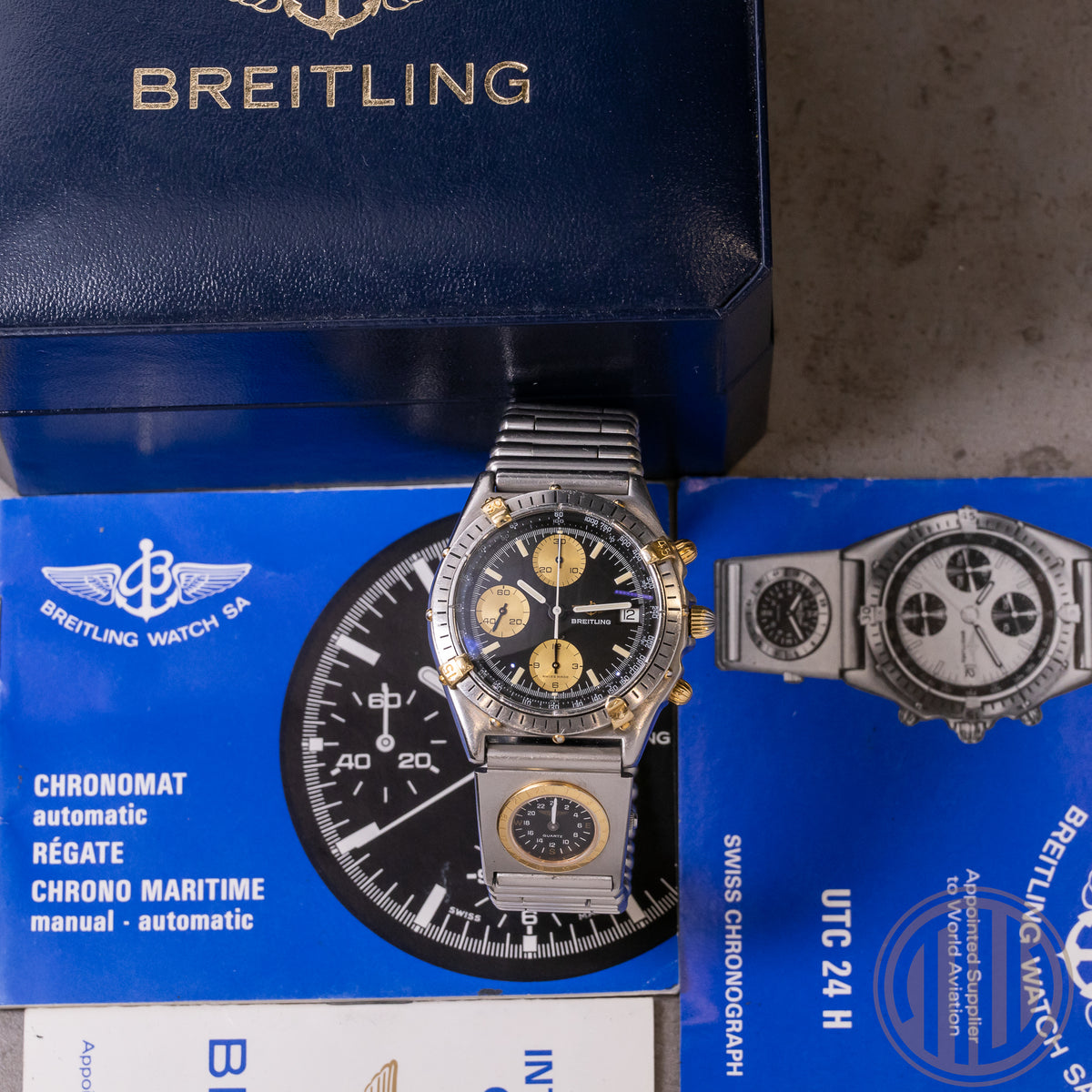 Breitling Chronomat UTC | Bicolor | Box and Papers | 1987 | Ref: 81950/13