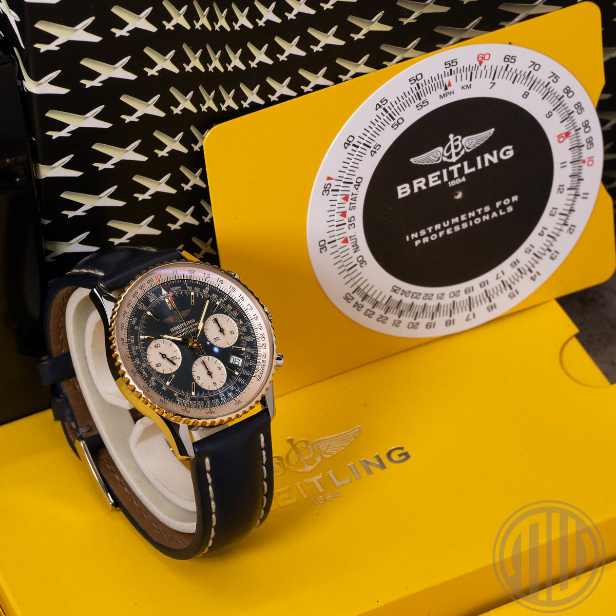 Breitling Navitimer Bicolor | Blue Dial | Box and Papers | 2010