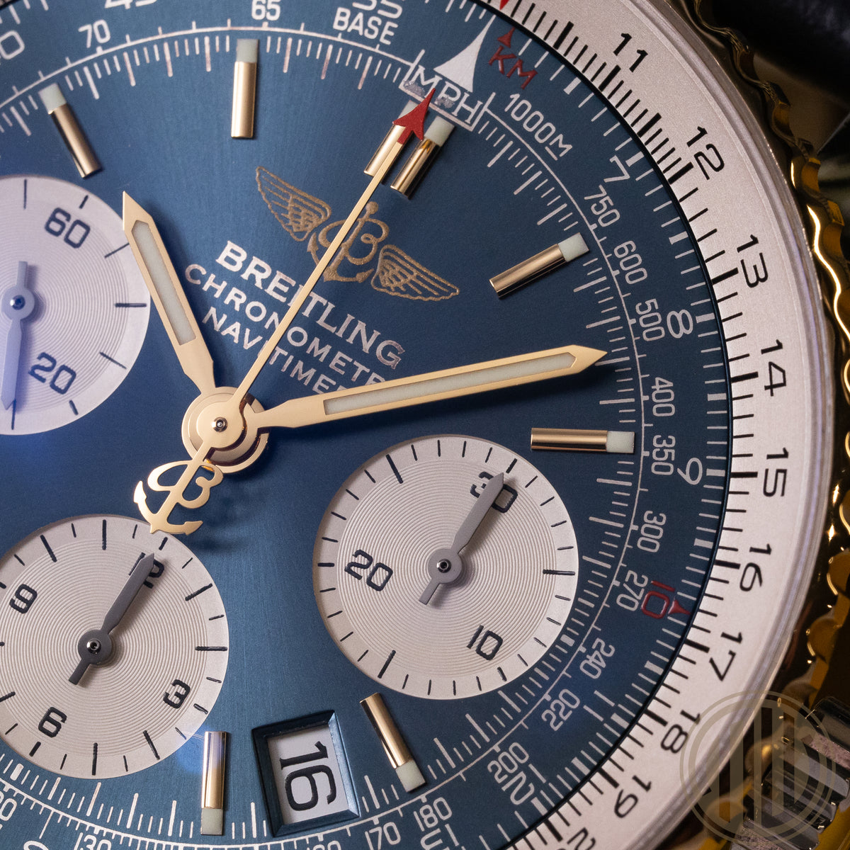 Breitling Navitimer Bicolor | Blue Dial | Box and Papers | 2010