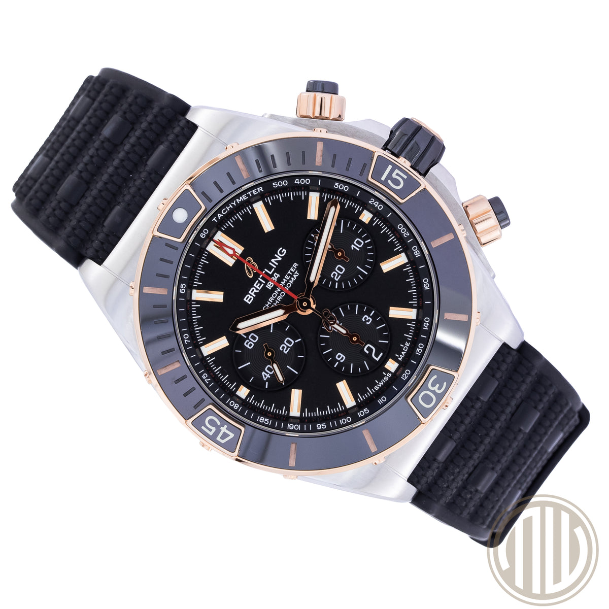 Breitling Chronomat Bicolor | Kautschuk | Box and Papers | 2023