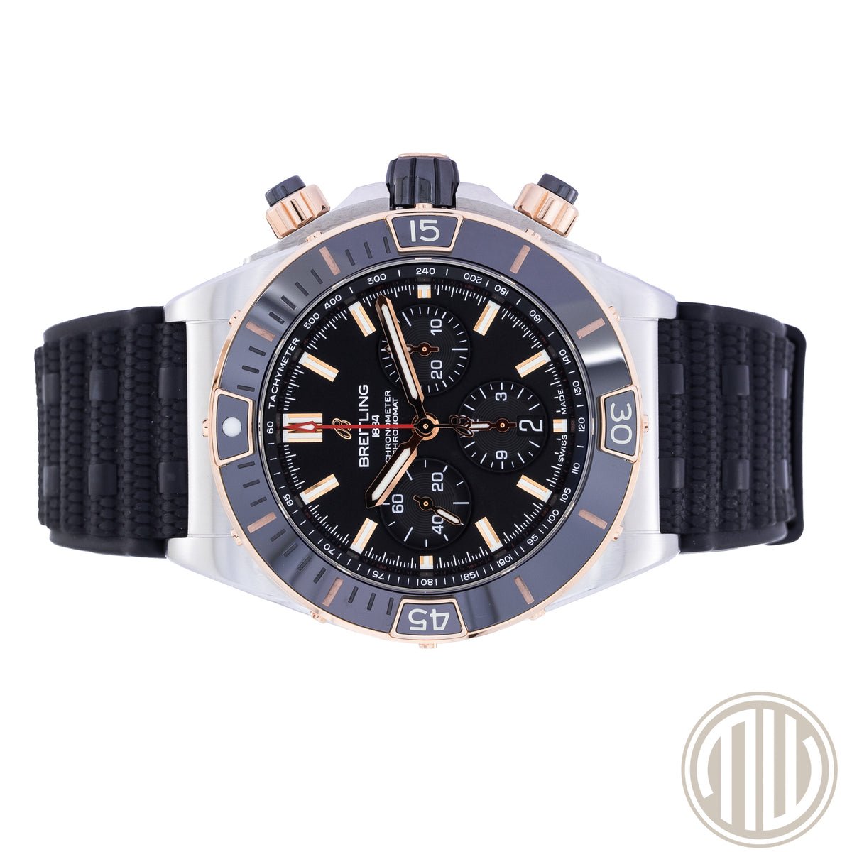 Breitling Chronomat Bicolor | Kautschuk | Box and Papers | 2023