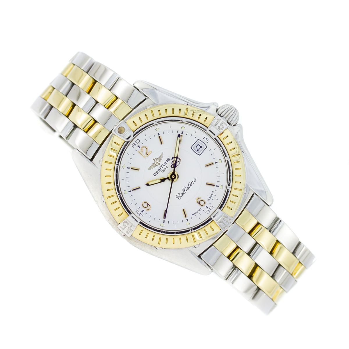 Breitling Callistino Lady | Steel/Gold | White Dial D52045