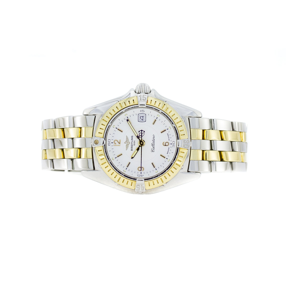 Breitling Callistino Lady | Steel/Gold | White Dial D52045