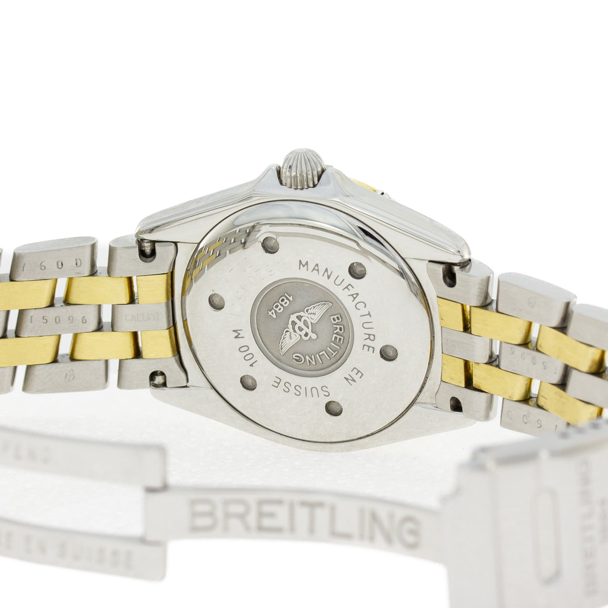 Breitling Callistino Señora | Acero/Oro | Esfera blanca D52045