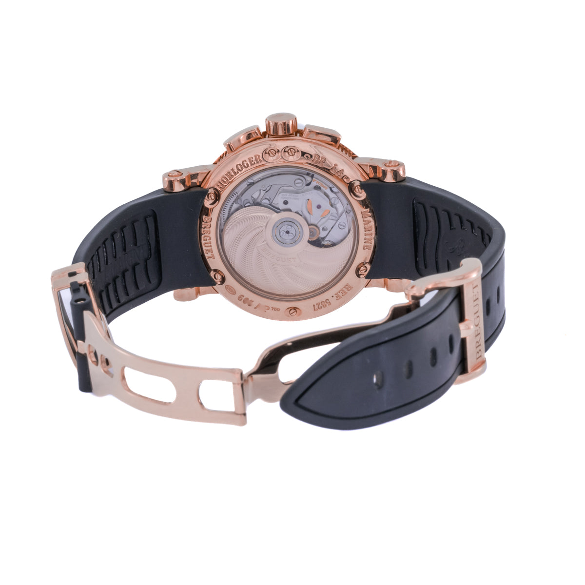 Breguet Marine Chronograph | Ref: 5827 | 18k rose gold | New Service | Box and Papers | 2012