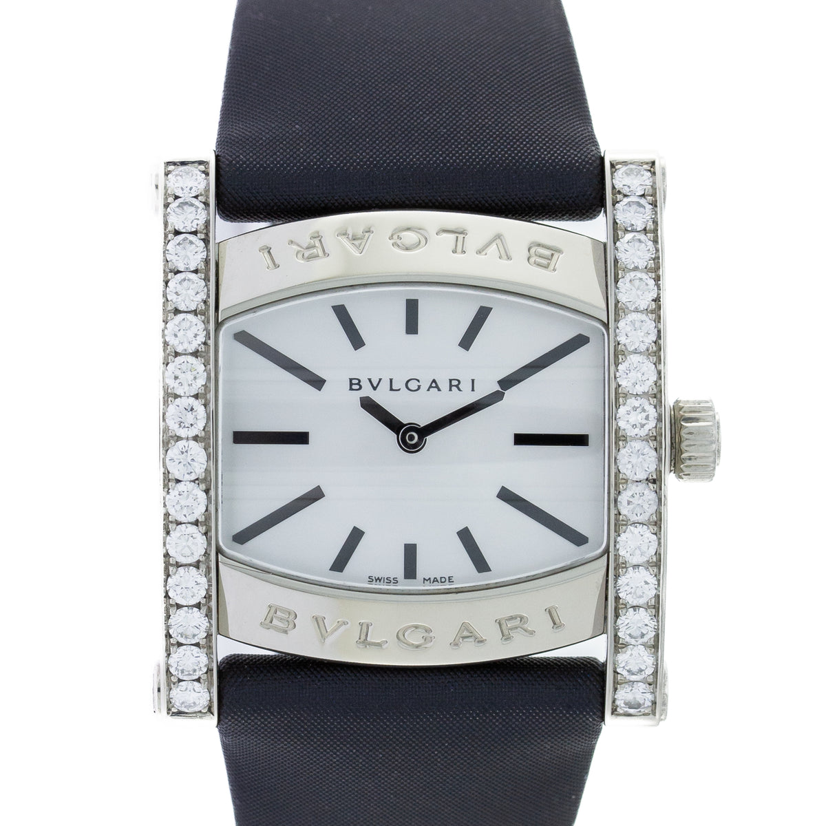 Bulgari Assioma | Diamond | 750 White Gold | Mother of Pearl Dial | AAW36G