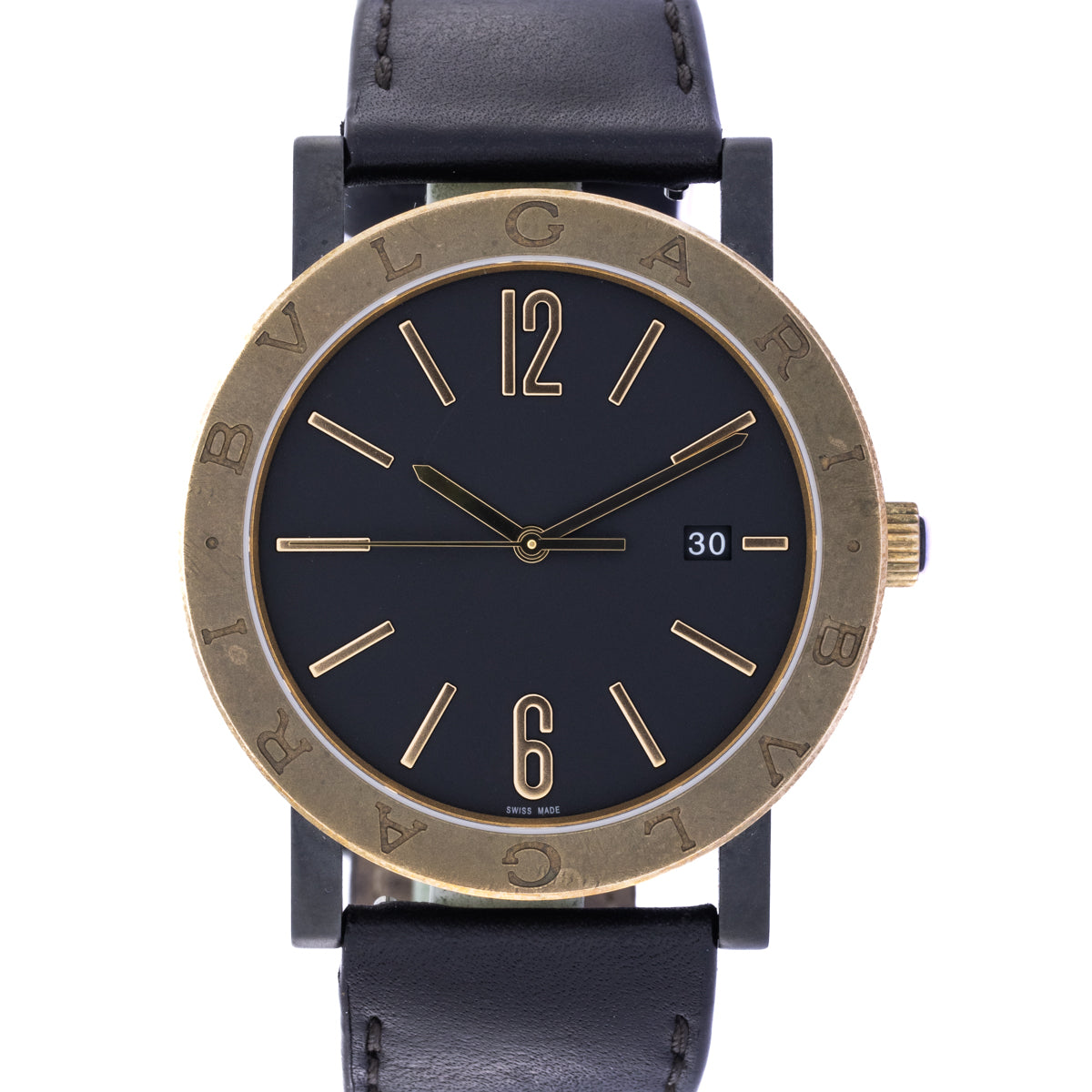 Reloj Bvlgari para hombre Bulgari Solotempo automático con esfera negra | 102931