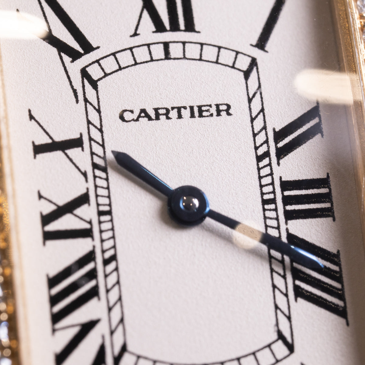 Cartier Tank Américaine Factory Diamond Setting | 18Karat Gold | Box and Papers | 2012 | 1720