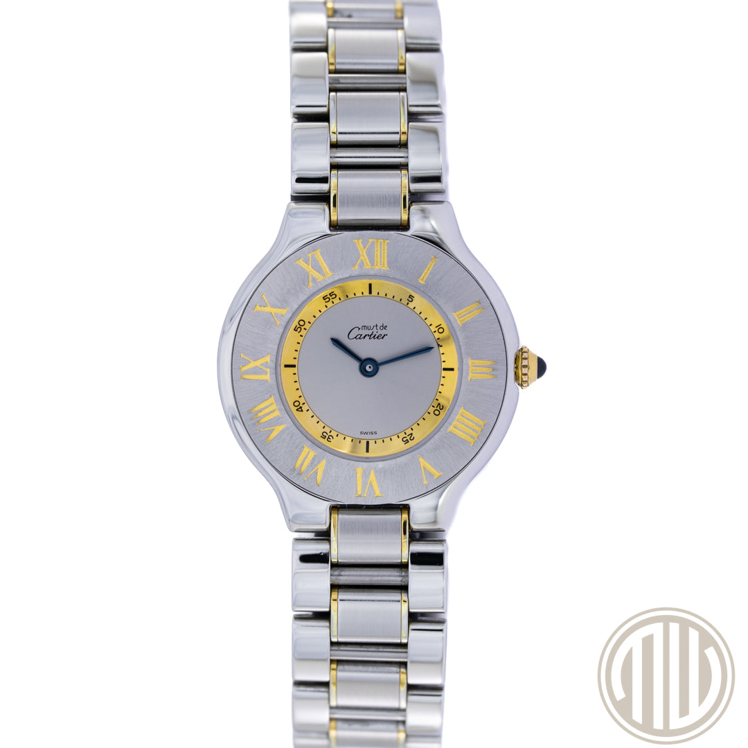 Cartier 21 Must de CartierStainless-Steel/750 Yellow Gold | Quarz | 31mm | Ref: 1330