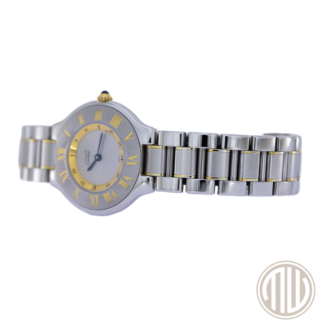 Cartier 21 Must de CartierStainless-Steel/750 Yellow Gold | Quarz | 31mm | Ref: 1330